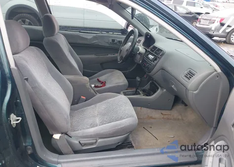 1998 Honda Civic Ex из США, поврежденный, VIN 1HGEJ8242WL045791